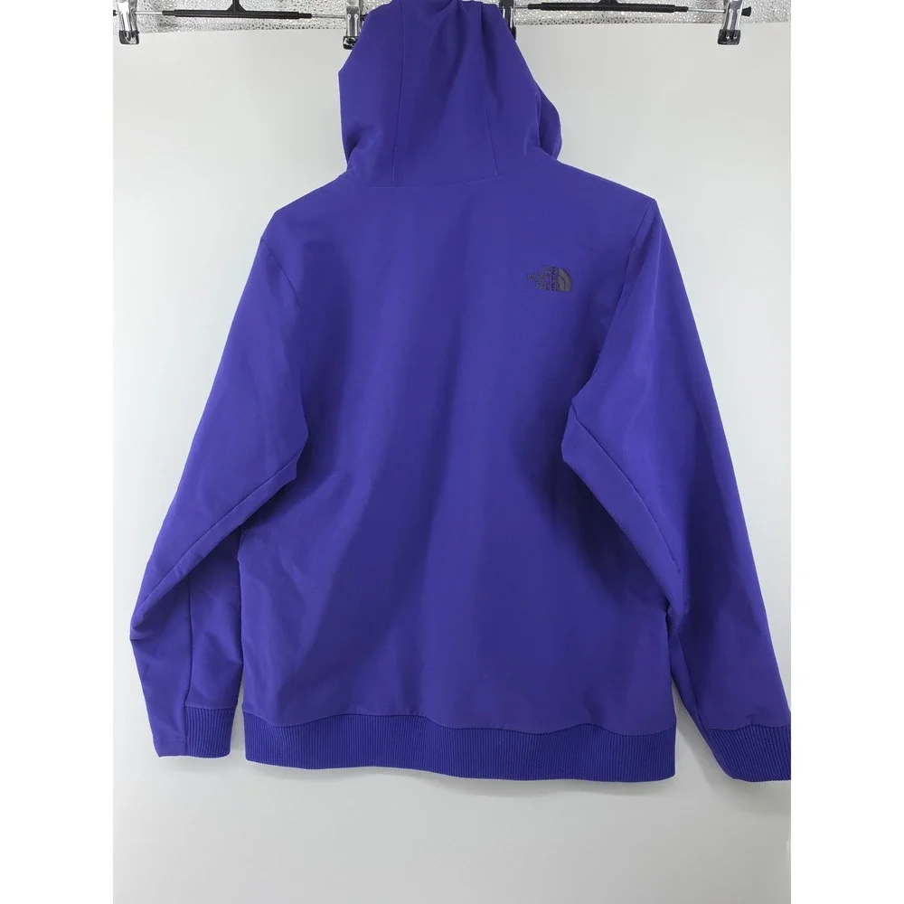 The North Face Tekno Logo Hoodie Mens Purple Pullover Fleece NF0A3M36 L New